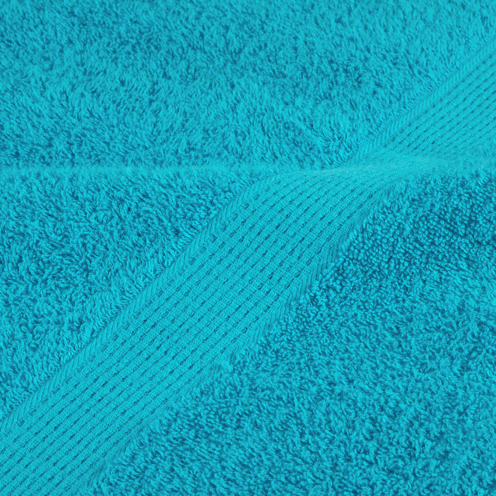 Towel Cotton Turquoise 150 x 100 cm Bathroom Bath Linen Home Towels Variant 2