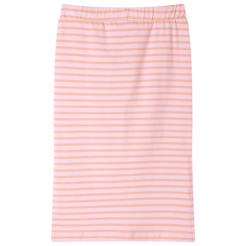 Kids'Straight Skirt Cotton Pink 128 Kids' Bottoms Kids' Bottom Stripes 128