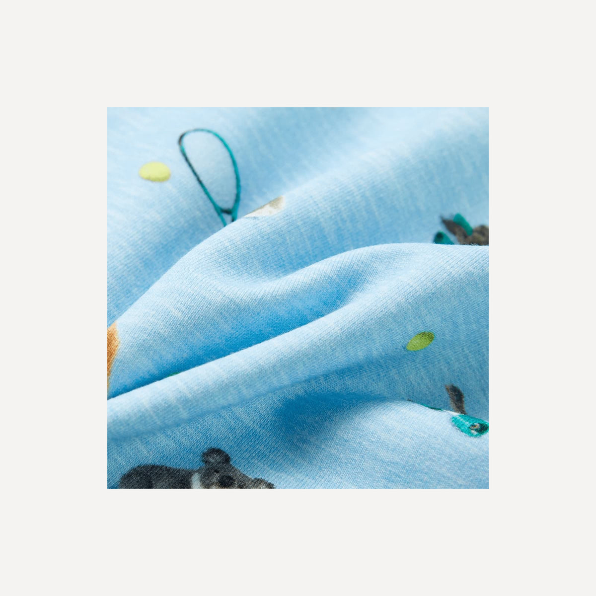 Sweatshirt Cotton Light Blue Melange 140 Kids Clothing Children's Top Kids