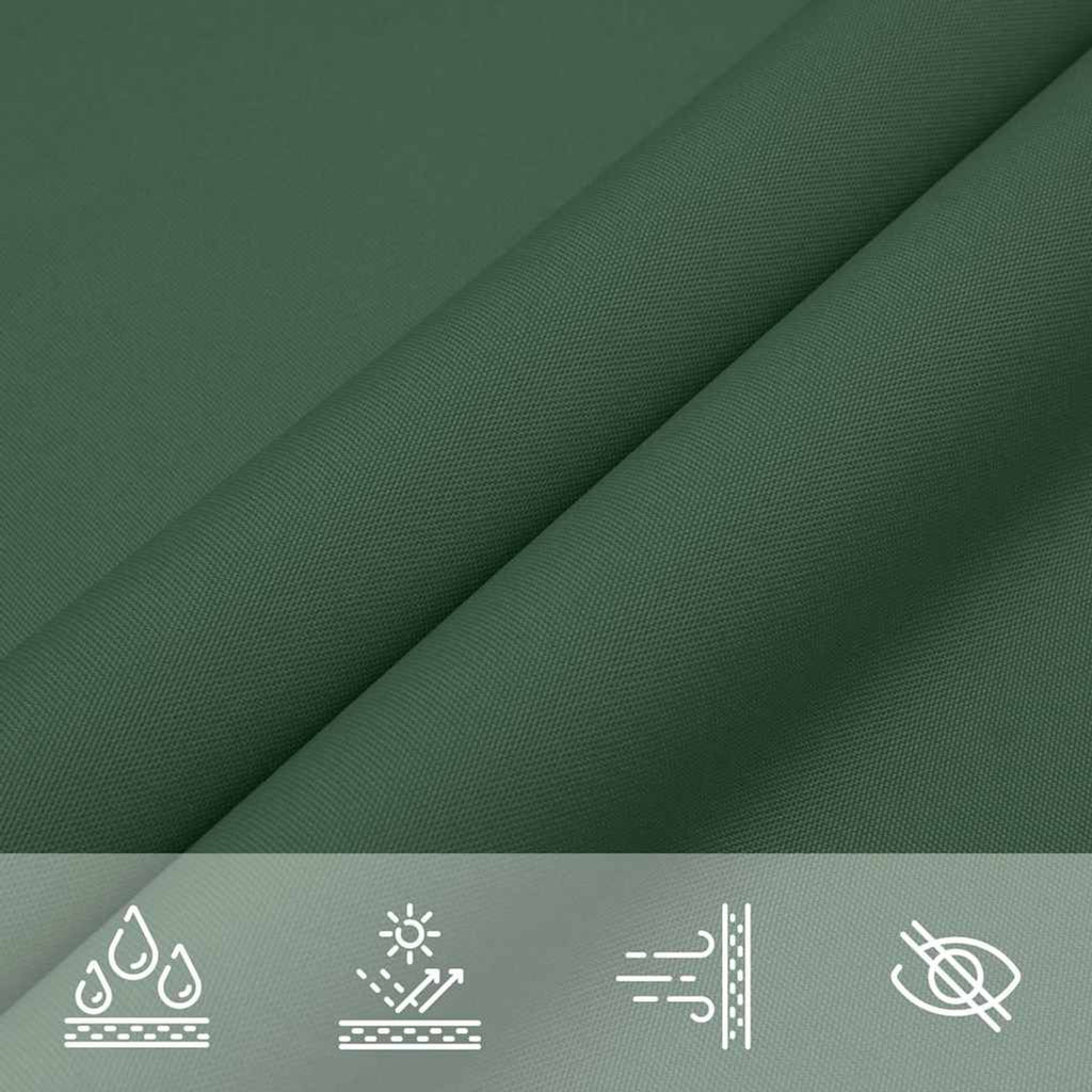Sunshade Sail Oxford Fabric Dark Green Water Resistant UV Resistant 700 x 700