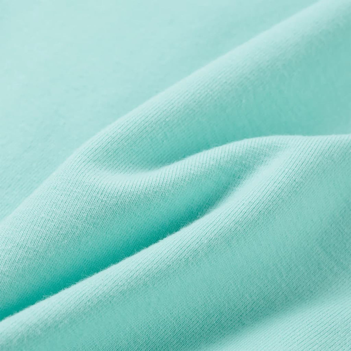 Dress Cotton Light Mint 116 Kids' Dresses Kids' Dresse Kids'Dress Drawstring