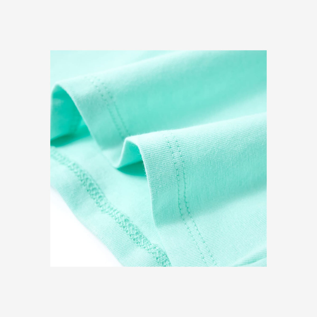 Kids T-Shirt Cotton Light Mint 128 Children's Top Kids Clothing Kids Variant 4