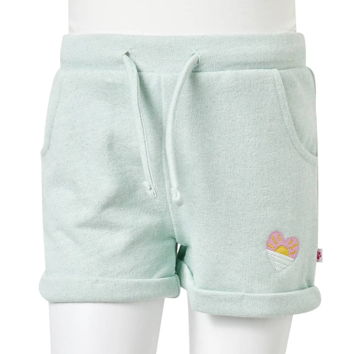 Shorts Cotton Mixed Light Mint 128 Kids' Bottoms Kids' Bottom Kids'Shorts 128