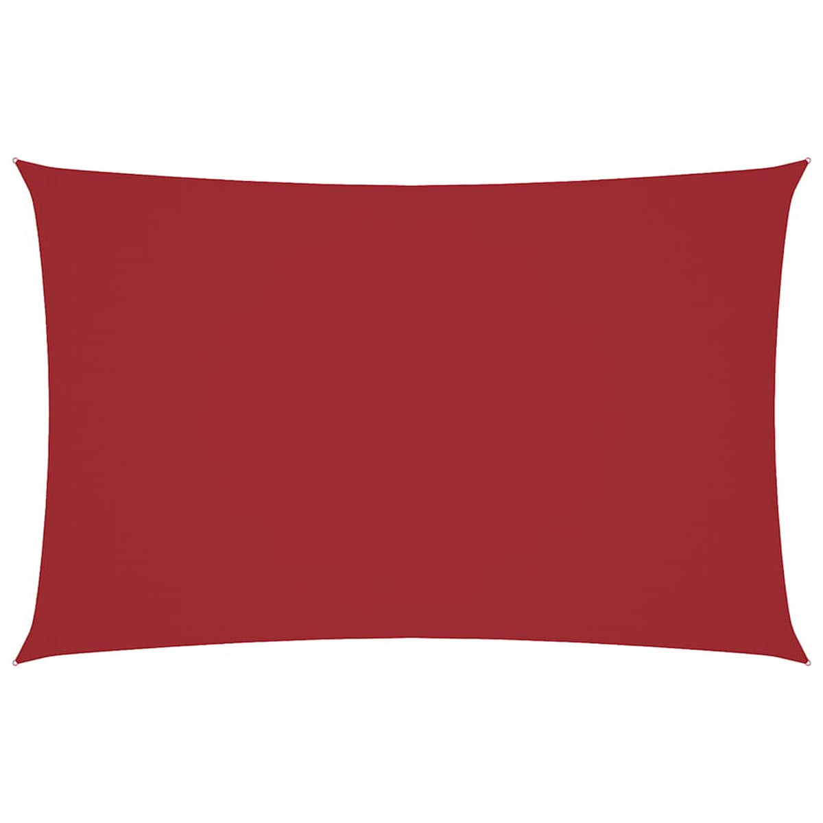 Sunshade Sail Oxford Fabric Red Water Resistant UV Resistant 400 x 700 cm