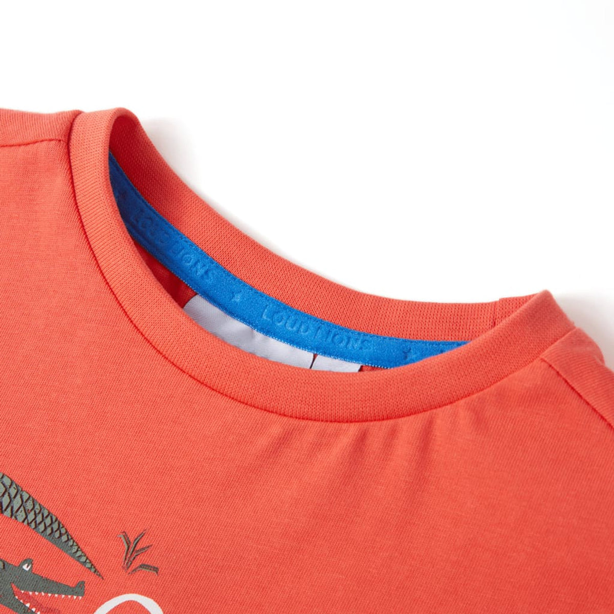 Kids T-Shirt Cotton Light Red 128 Children's Top Kids Clothing Kids Wear Short