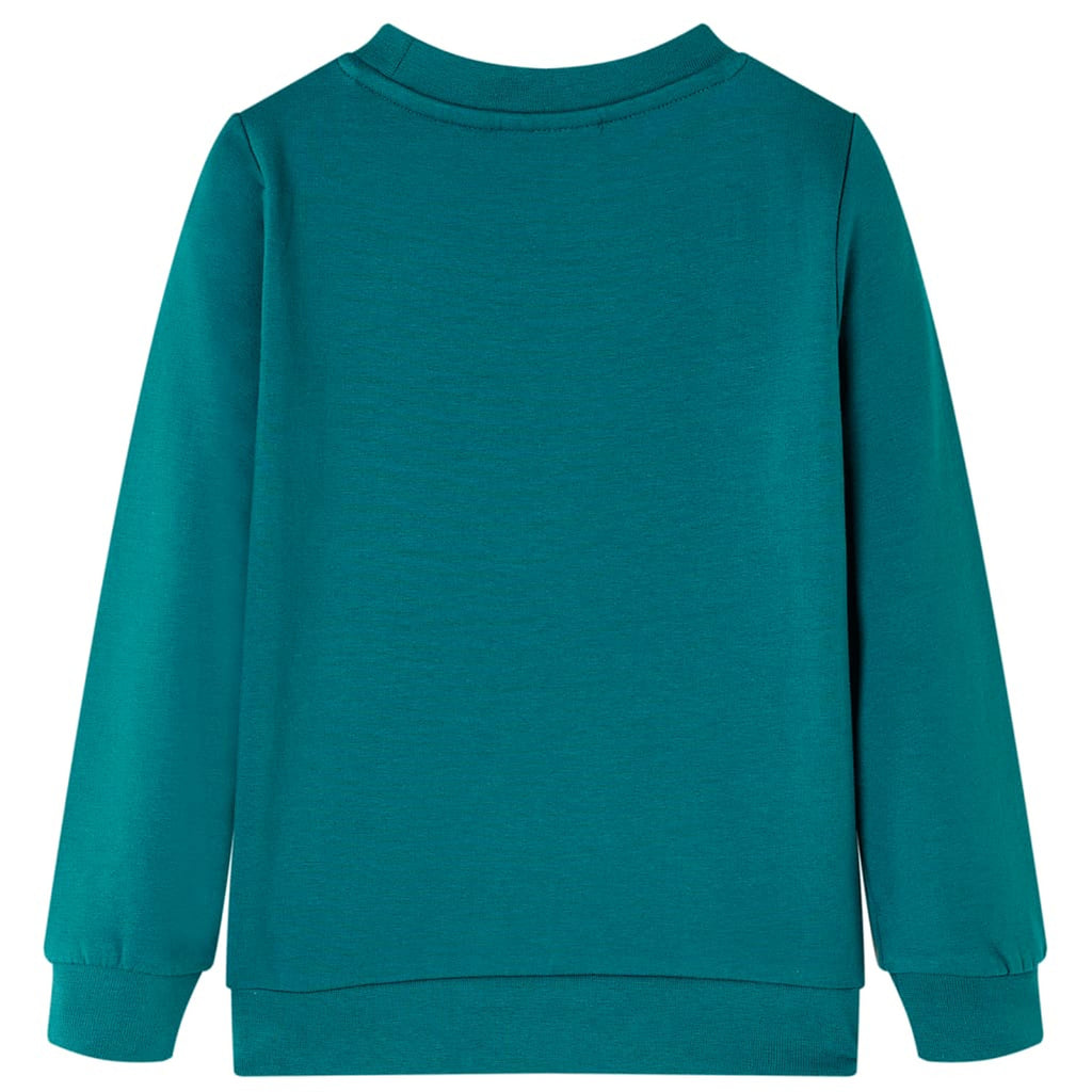 Sweatshirt Cotton Dark Green 128 Kids Clothing Children's Top Kids Variant 3