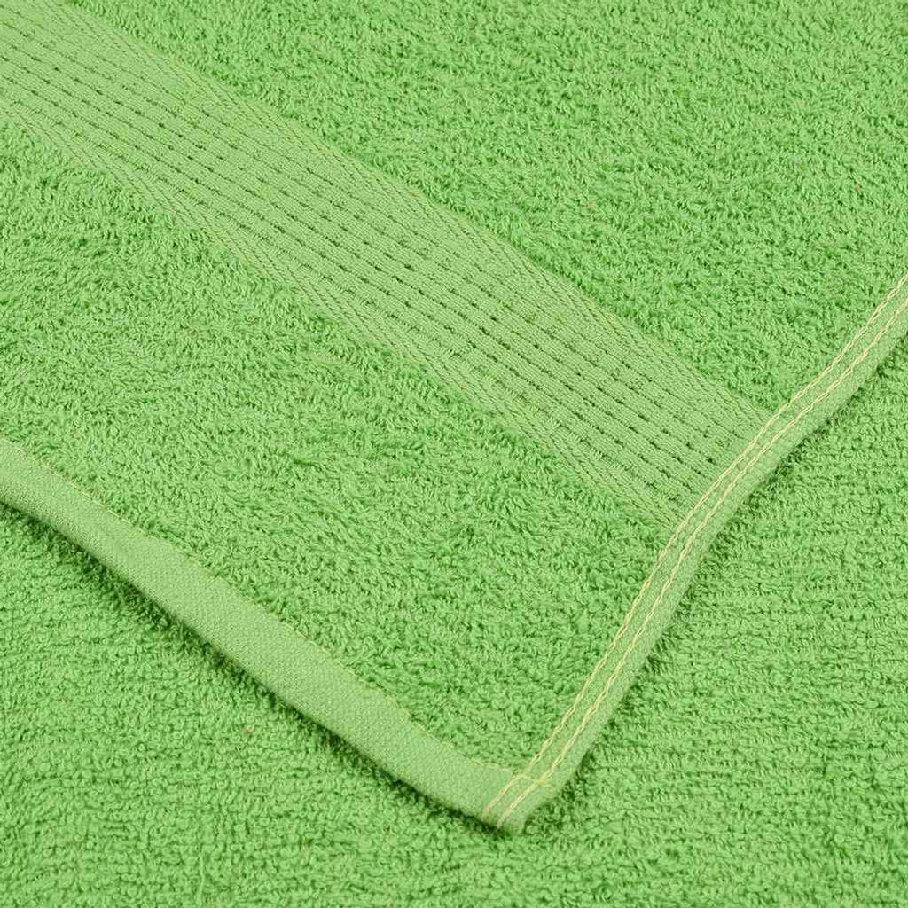 Towel Cotton Apple Green 30 x 30 cm Bathroom Bath Linen Home Towels 2 pcs Wash