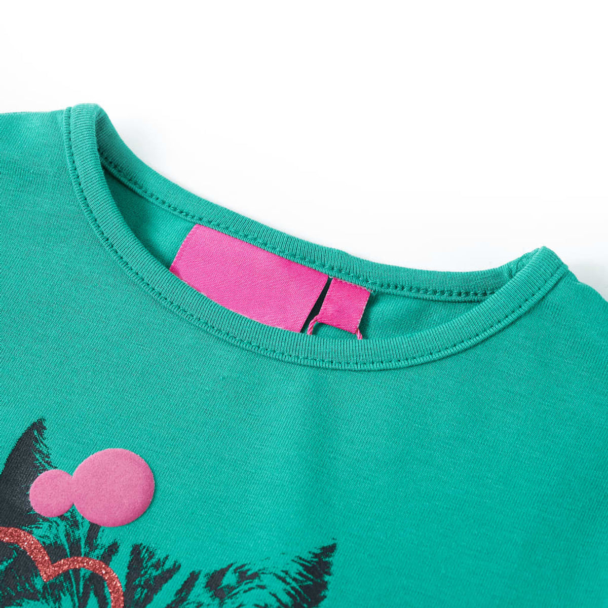 Kids T-Shirt Cotton Bright Green 104 Children's Top Kids Clothing Variant 2