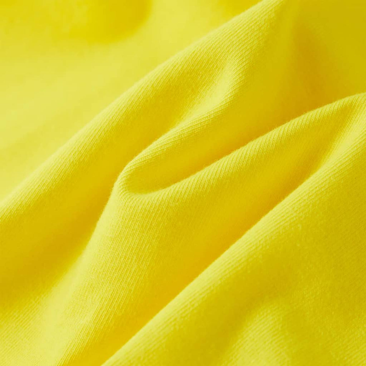 Kids T-Shirt Cotton Bright Yellow 140 Children's Top Kids Clothing Kids Wear