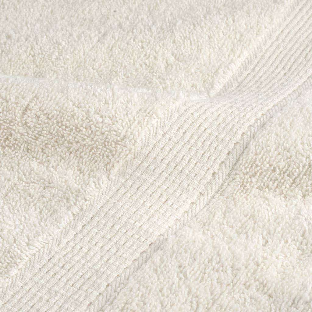 Towel Cotton Cream 30 x 30 cm Bathroom Bath Linen Home Towels 2 pcs Variant 2