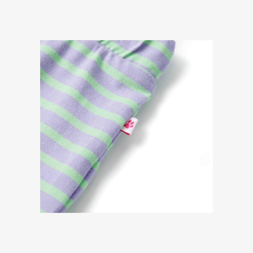 Kids'Straight Skirt Cotton Bright Mint 128 Kids' Bottoms Kids' Bottom Stripes
