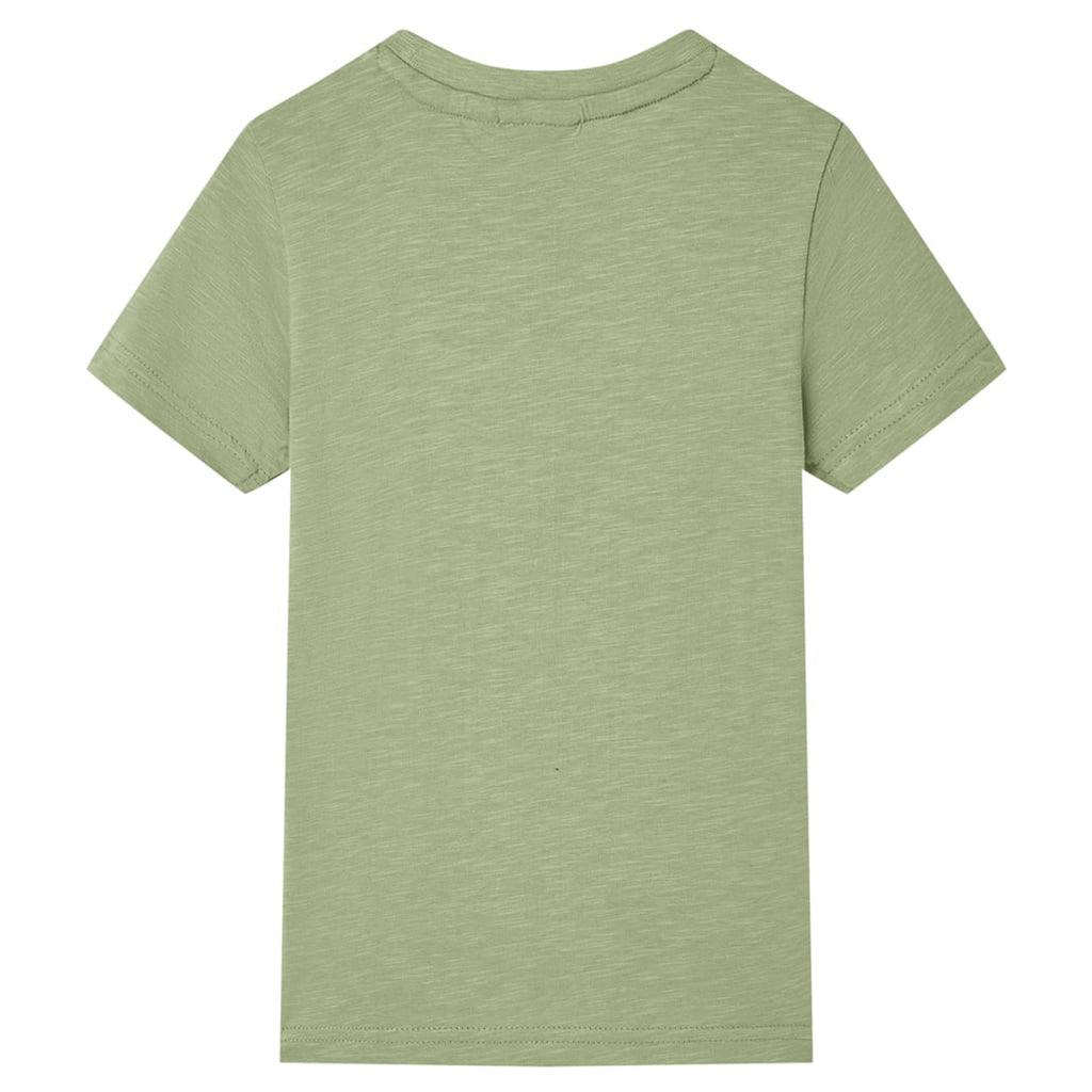 Kids T-Shirt Cotton Light Khaki 116 Children's Top Kids Clothing Variant 5