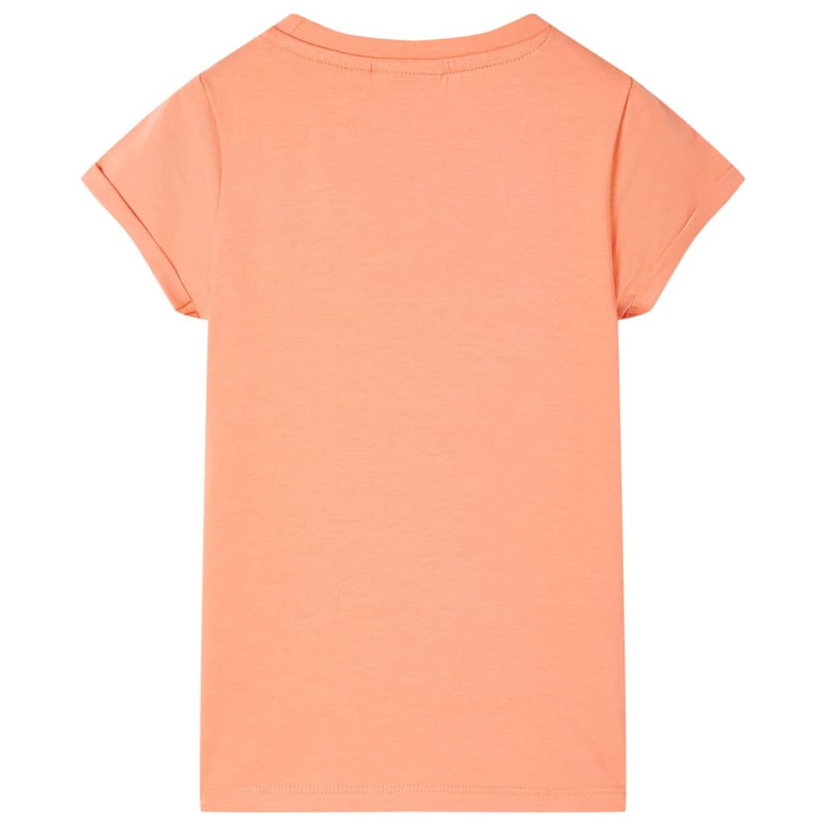 Kids T-Shirt Cotton Peach 128 Children's Top Kids Clothing Kids Wear Kids'