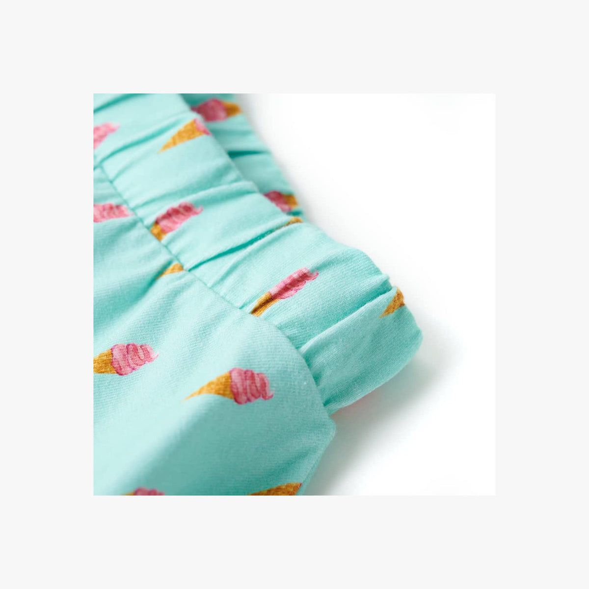 Kids'Skirt Light Mint Cotton 128 Kids' Bottoms Kids' Bottom 128 (suitable for