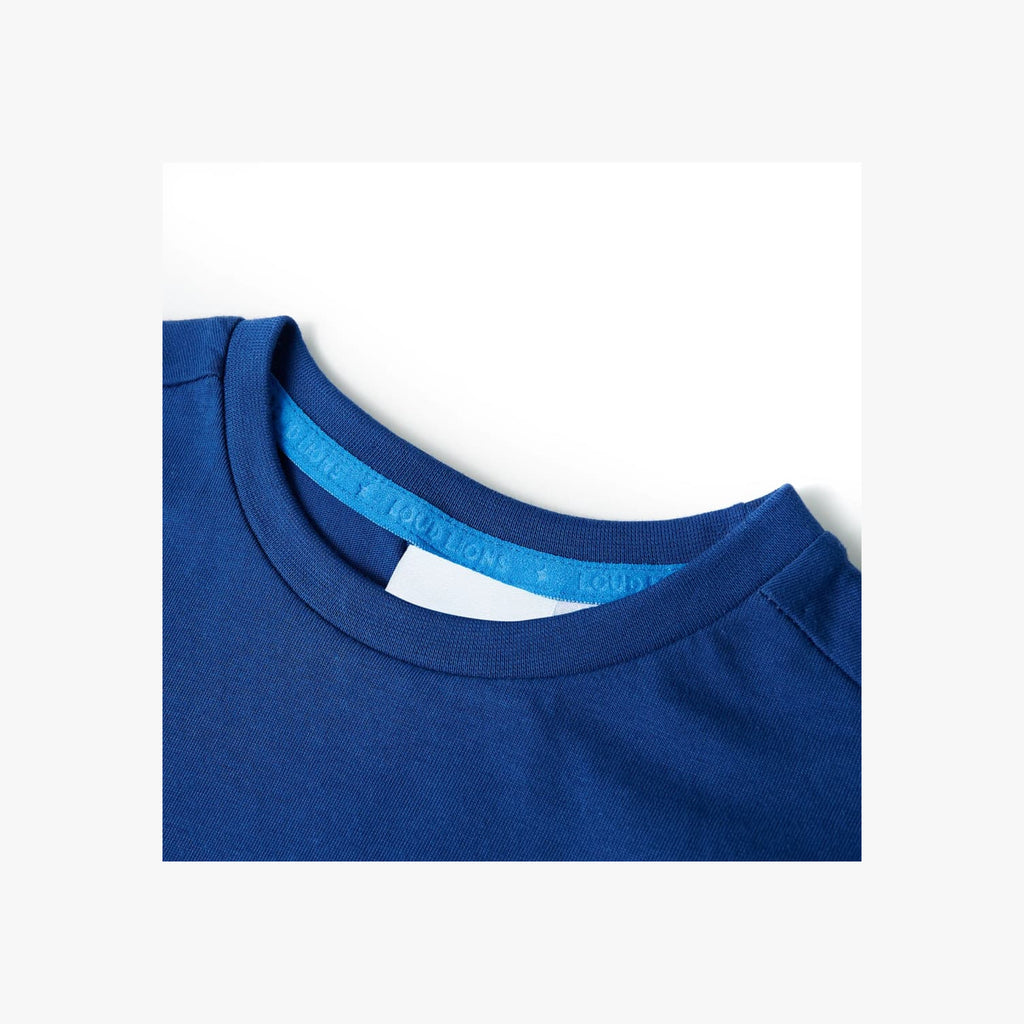 Kids T-Shirt Cotton Dark Blue 104 Children's Top Kids Clothing Kids Variant 4