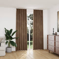 Blackout Curtain Velvet Beige 140 x 245 cm Window Dressing Home Variant 2