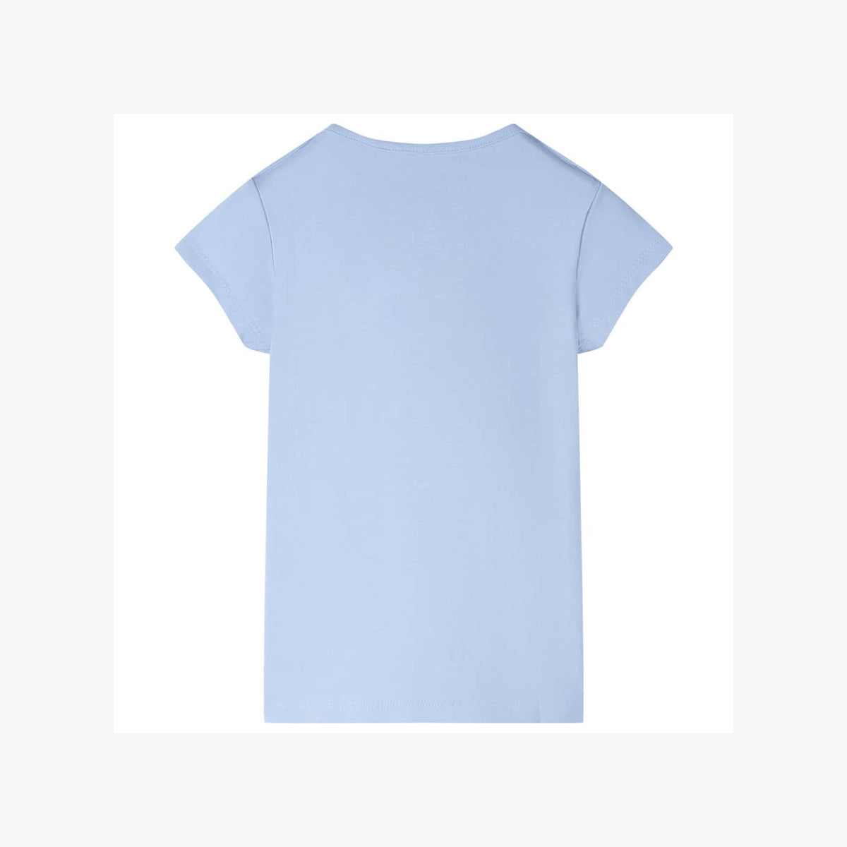 Kids T-Shirt Cotton Light Blue 92 Children's Top Kids Clothing Kids Wear 92