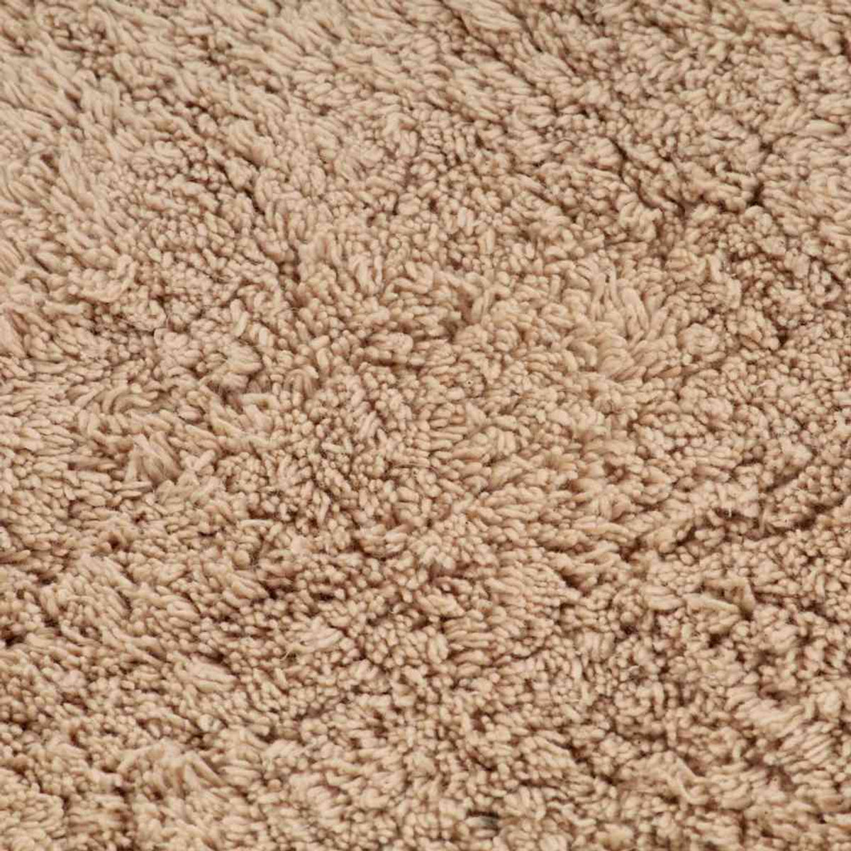 Bathroom Mat Cotton Beige 93 x 63 cm Floor Mat Home Non Slip Bath Mats & Rugs