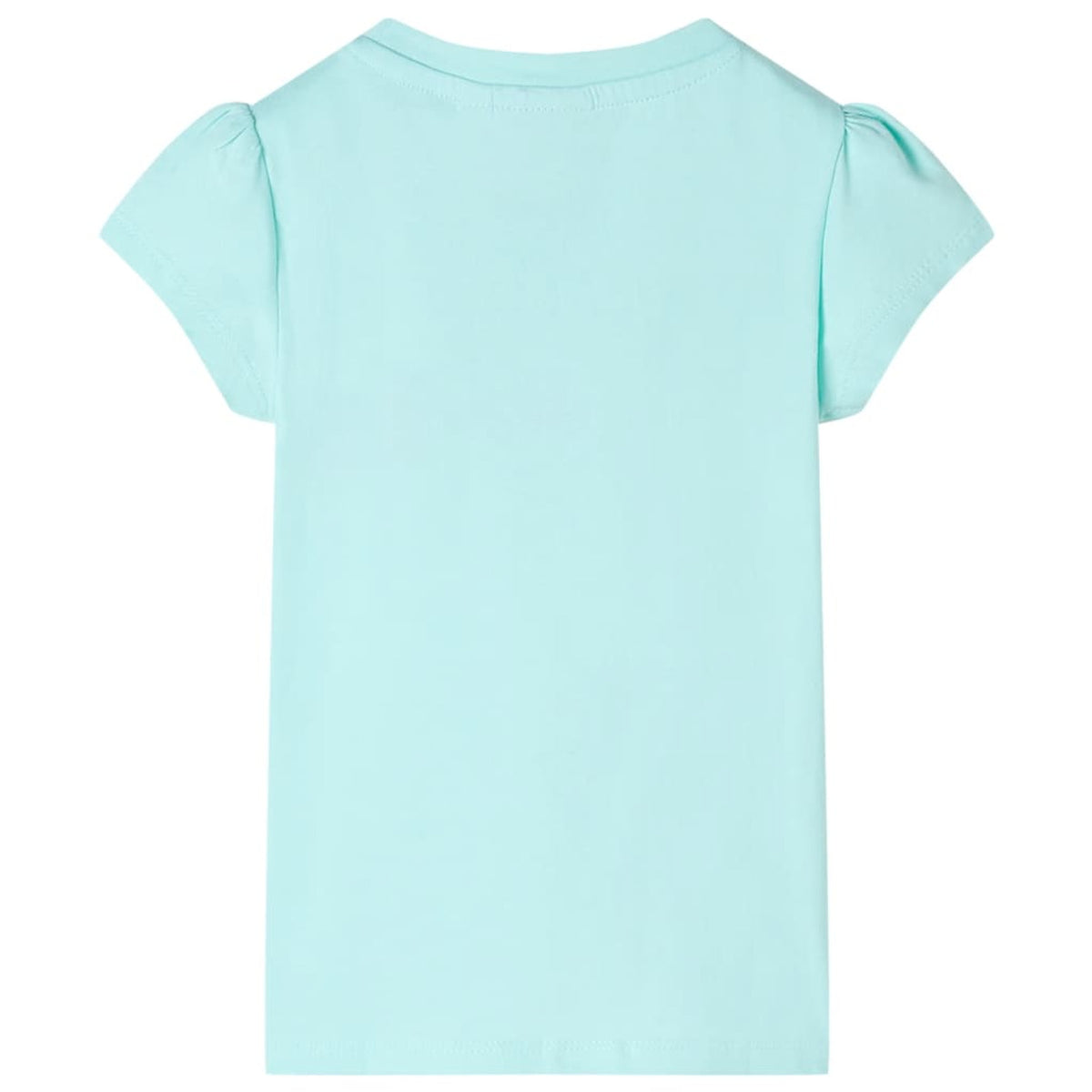 Kids T-Shirt Cotton Light Aqua 128 Children's Top Kids Clothing Kids Variant 2