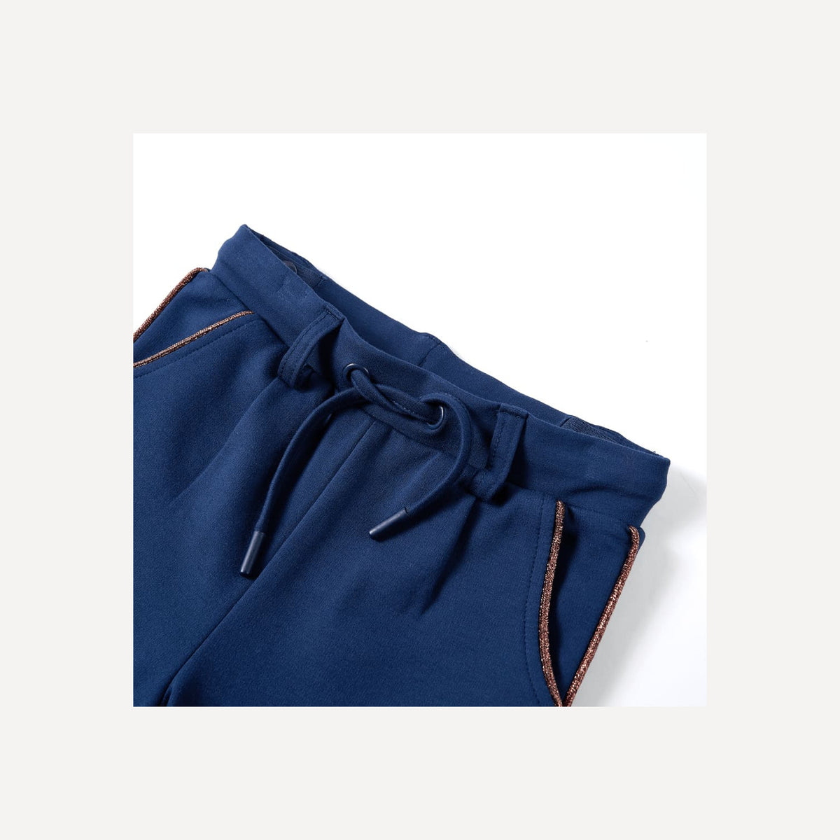 Kids' Bottoms Viscose Navy Blue 104 Kids' Bottom Kids'Pants Drawstring 104