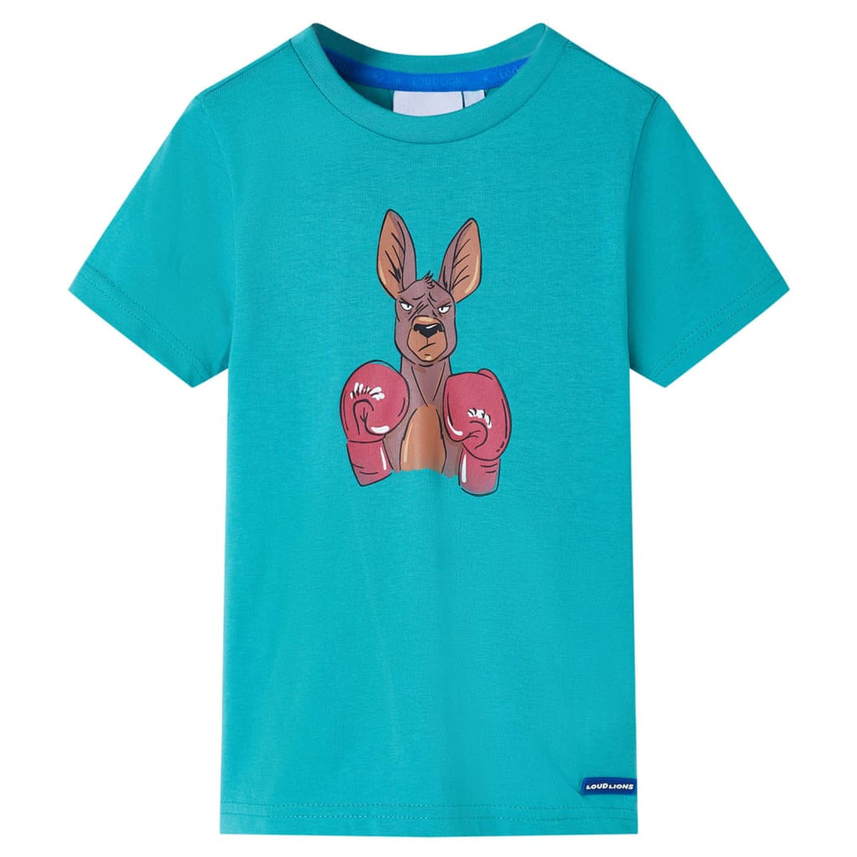 Kids T-Shirt Cotton Dark Mint 140 Children's Top Kids Clothing Kids Wear Short