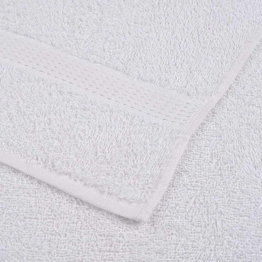 Towel Cotton White 30 x 30 cm Bathroom Bath Linen Home Towels 4 pcs Wash 30x30cm