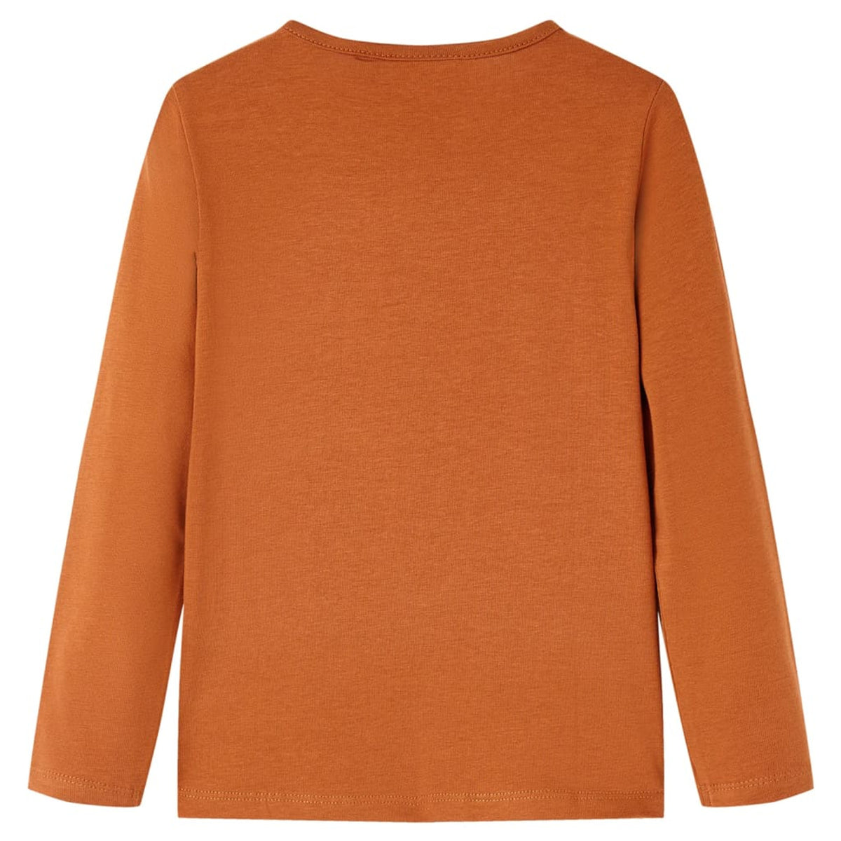 Kids T-Shirt Cotton Cognac 140 Children's Top Kids Clothing Kids Wear Kids'