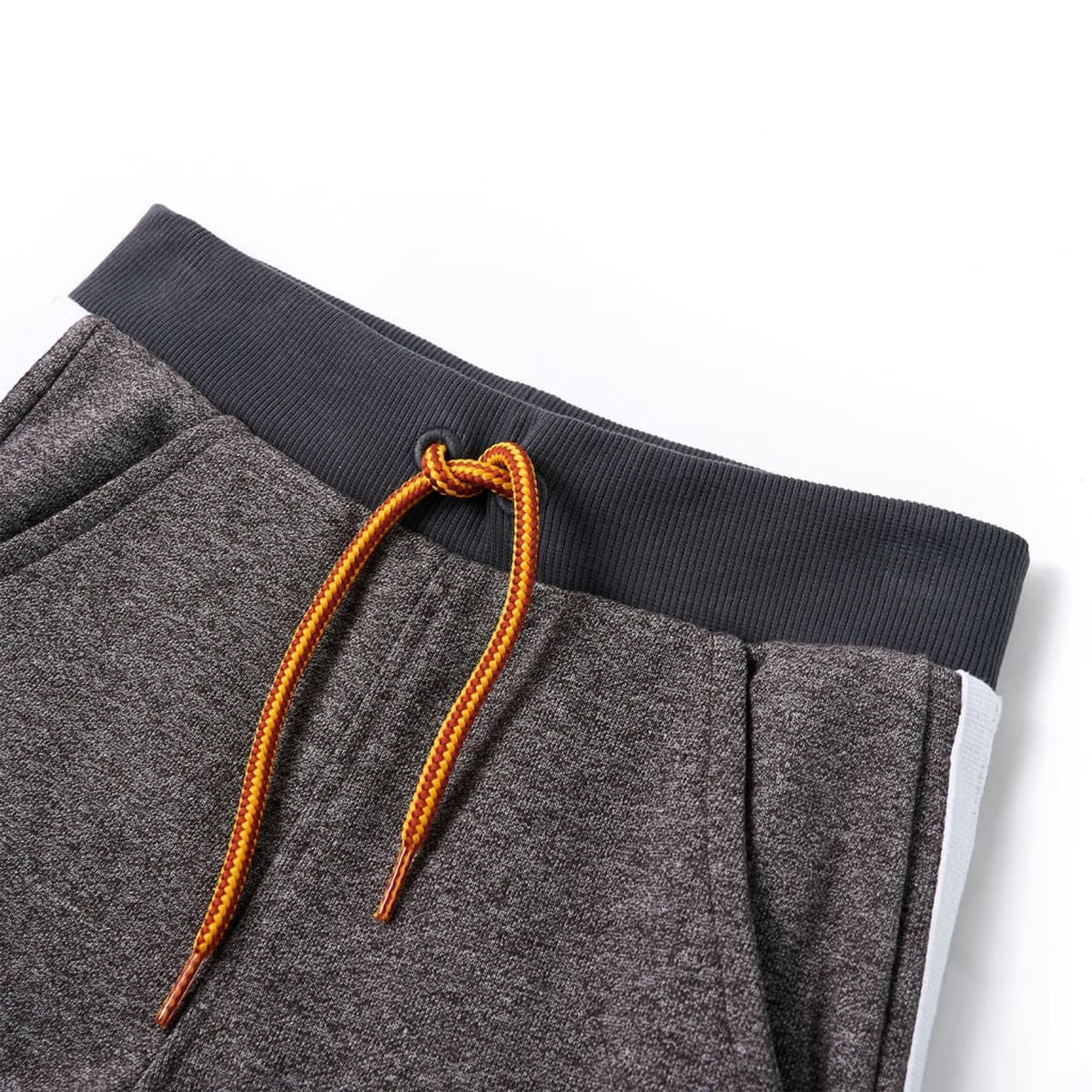 Kids'Sweatpants Dark Melange Cotton Dark Grey Melange 104 Kids' Bottoms 104
