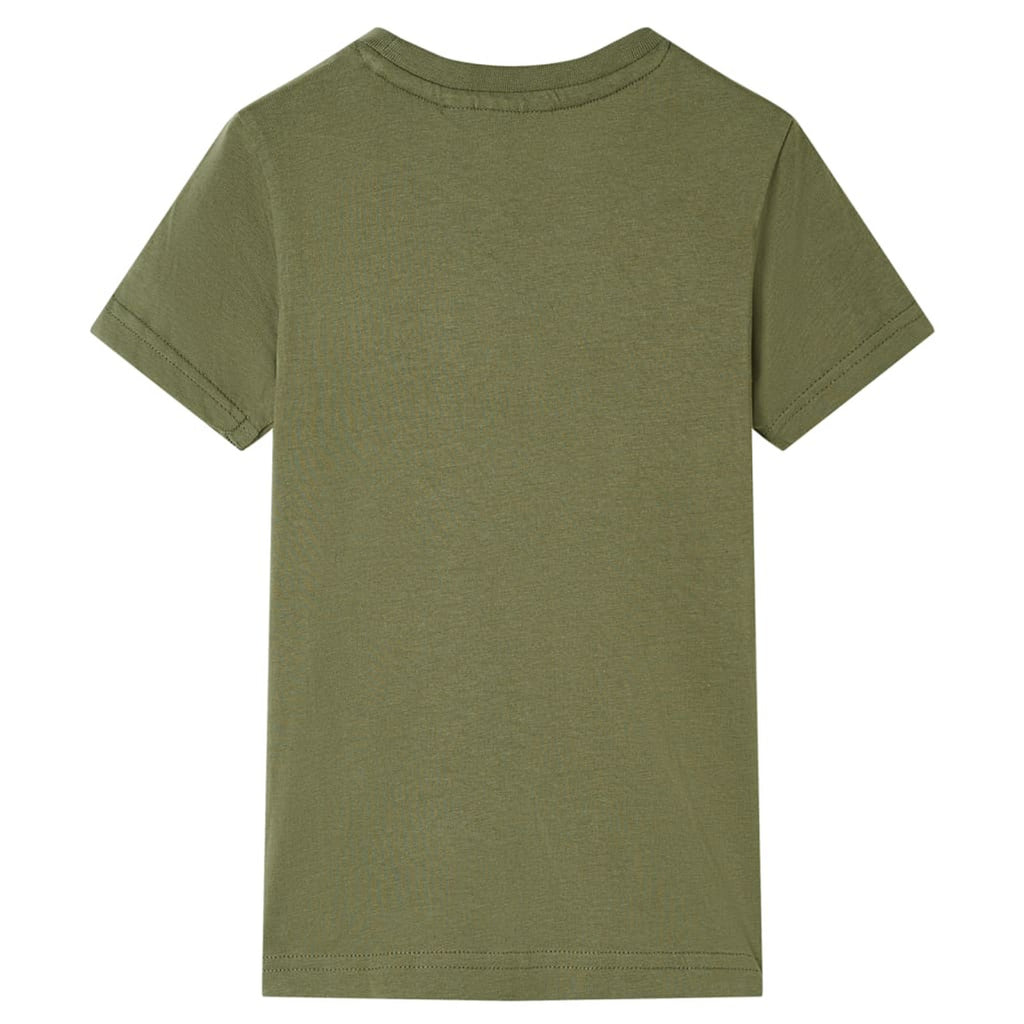 Kids T-Shirt Cotton Khaki 104 Children's Top Kids Clothing Kids Wear Variant 3