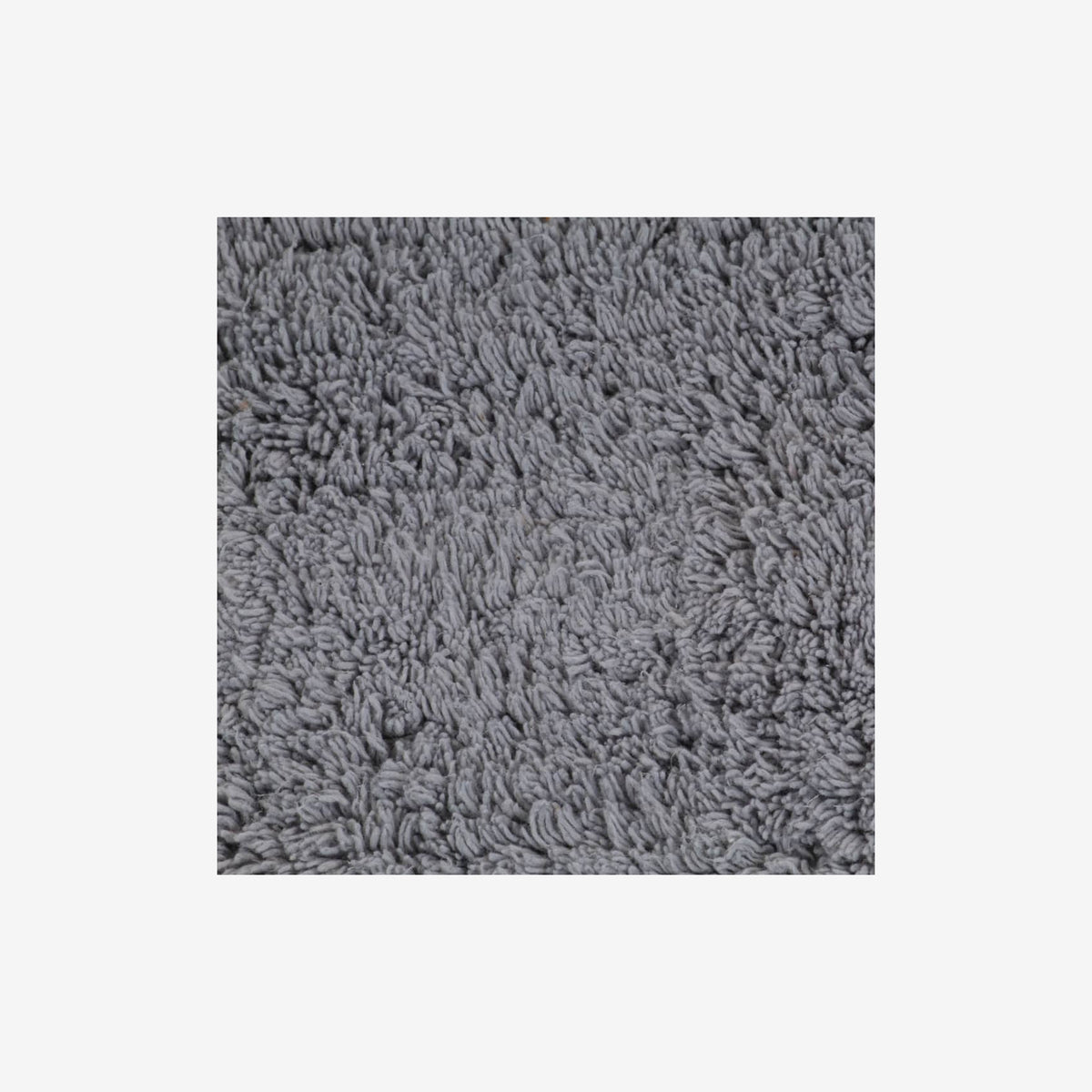 Bathroom Mat Cotton Grey 93 x 63 cm Floor Mat Home Non Slip Bath Mats & Rugs