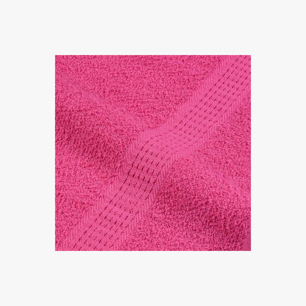 Towel Cotton Pink 50 x 30 cm Bathroom Bath Linen Home Towels 2 pcs Guest 50x30cm
