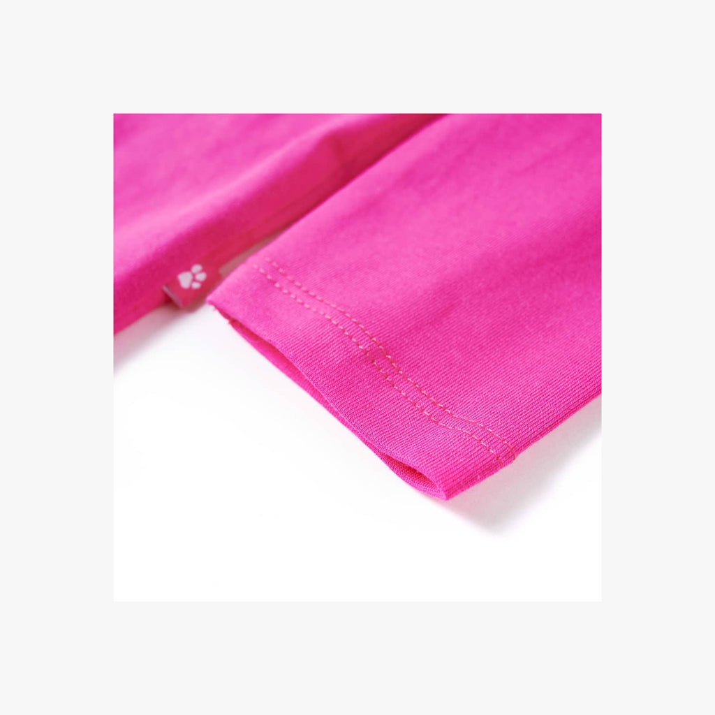 Kids T-Shirt Cotton Dark Pink 116 Children's Top Kids Clothing Kids Wear Long