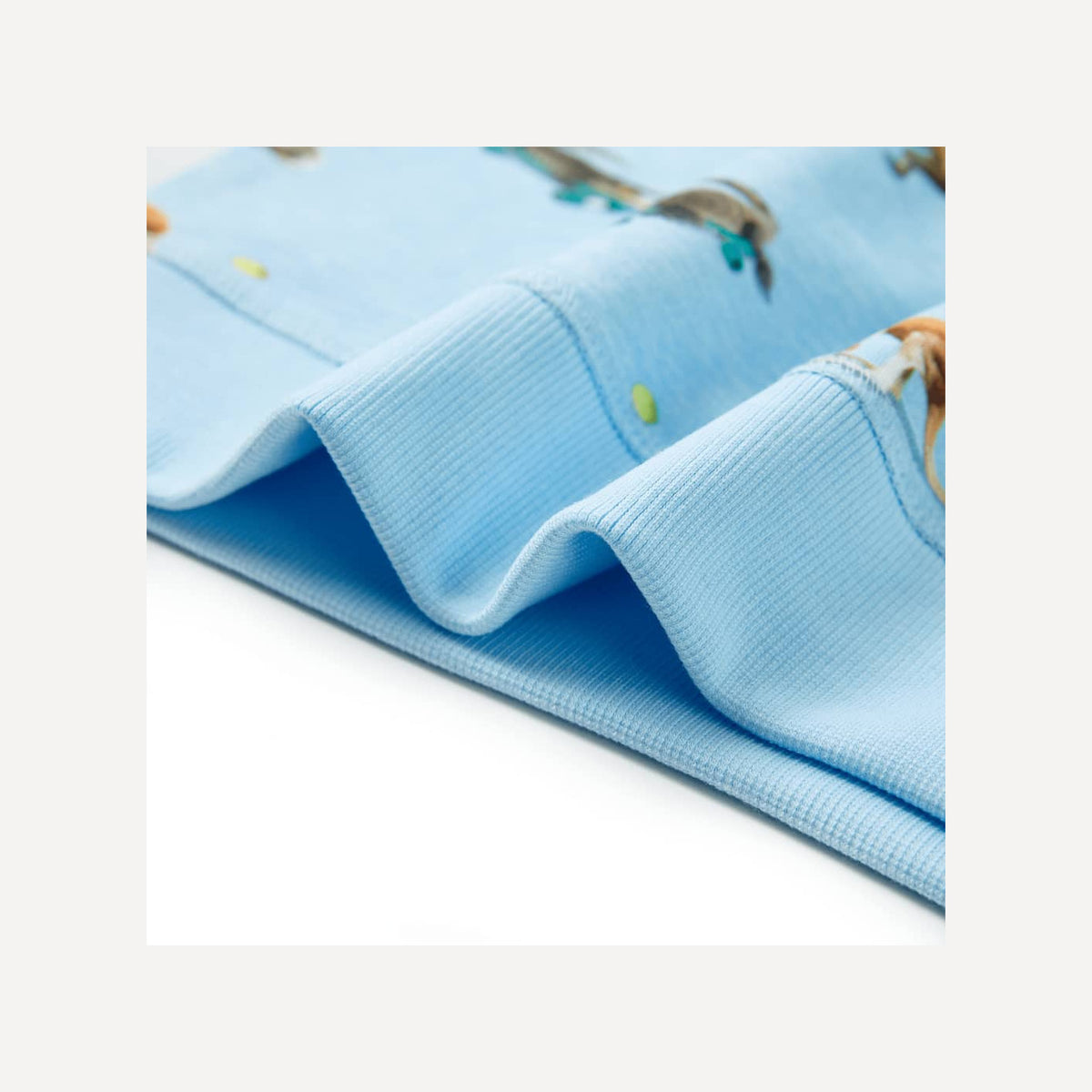 Sweatshirt Cotton Light Blue Melange 104 Kids Clothing Children's Top Kids