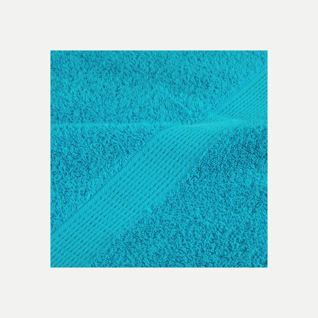 Towel Cotton Turquiose 15 x 21 cm Bathroom Bath Linen Home Towels 4 pcs Guest