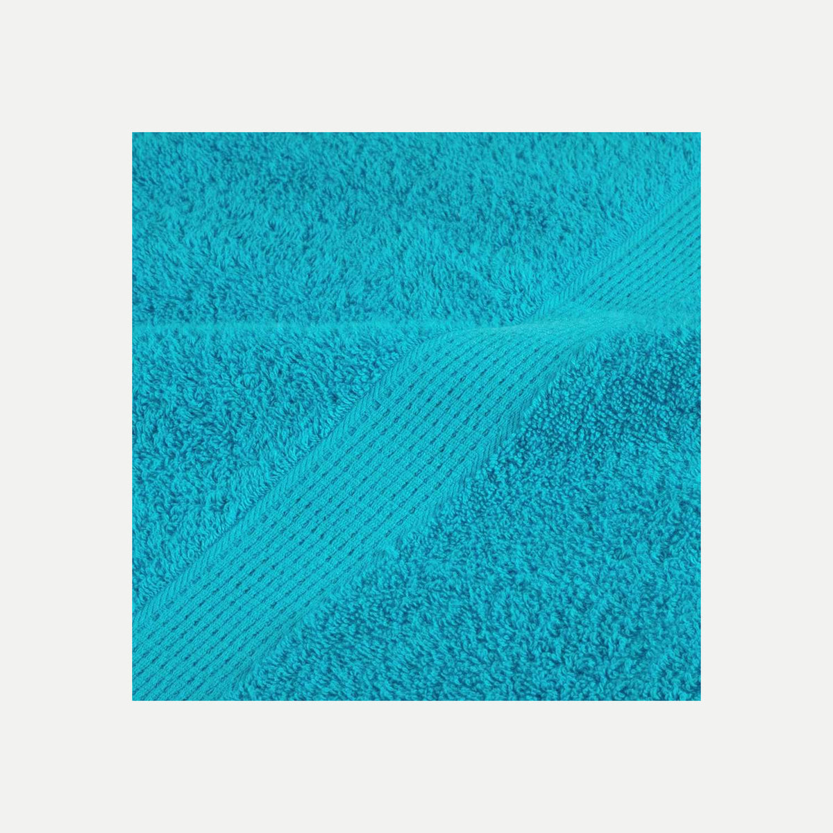 Towel Cotton Turquiose 15 x 21 cm Bathroom Bath Linen Home Towels 4 pcs Guest