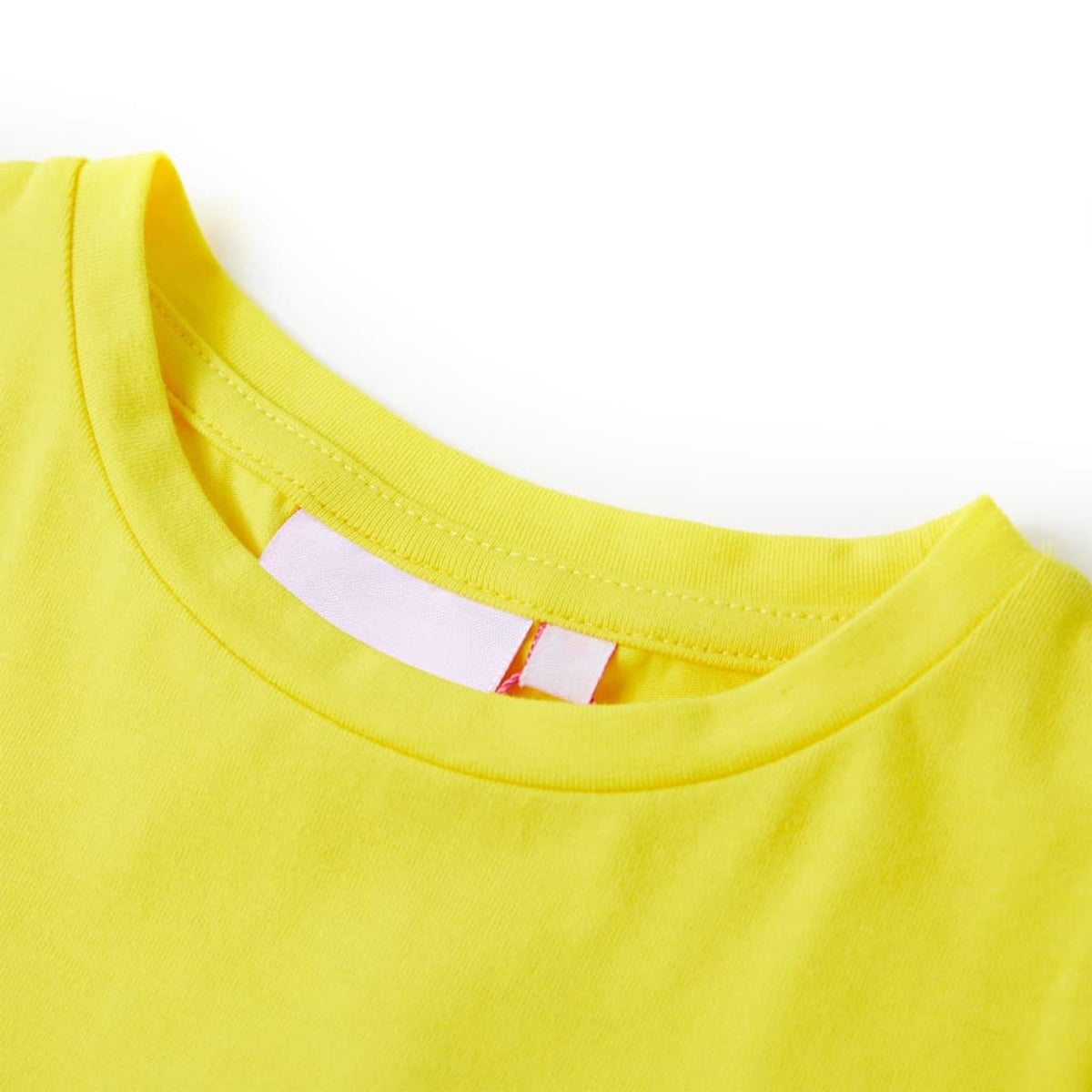 Kids T-Shirt Cotton Bright Yellow 140 Children's Top Kids Clothing Kids Wear