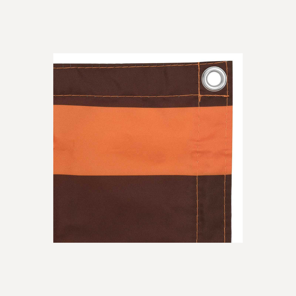 Balcony Screen Oxford Fabric Orange Waterproof UV Resistant 90 x 400 cm 90x400cm