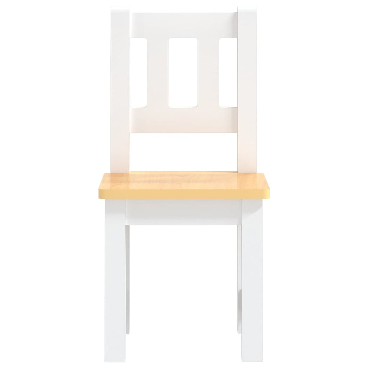 Table Mdf White 60 x 50 x 48 cm Furniture Home Dining Baby Toddler Variant 2