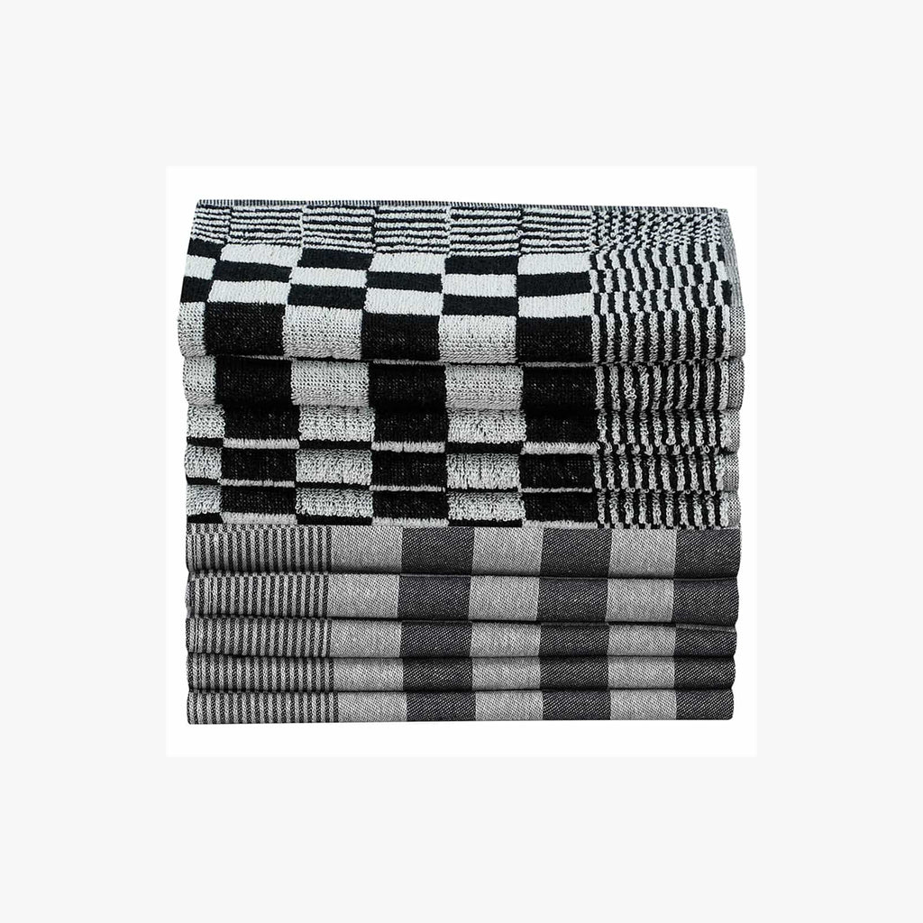 Towel Cotton Black 50 x 70 cm Bathroom Bath Linen Home Towels 10 Variant 2