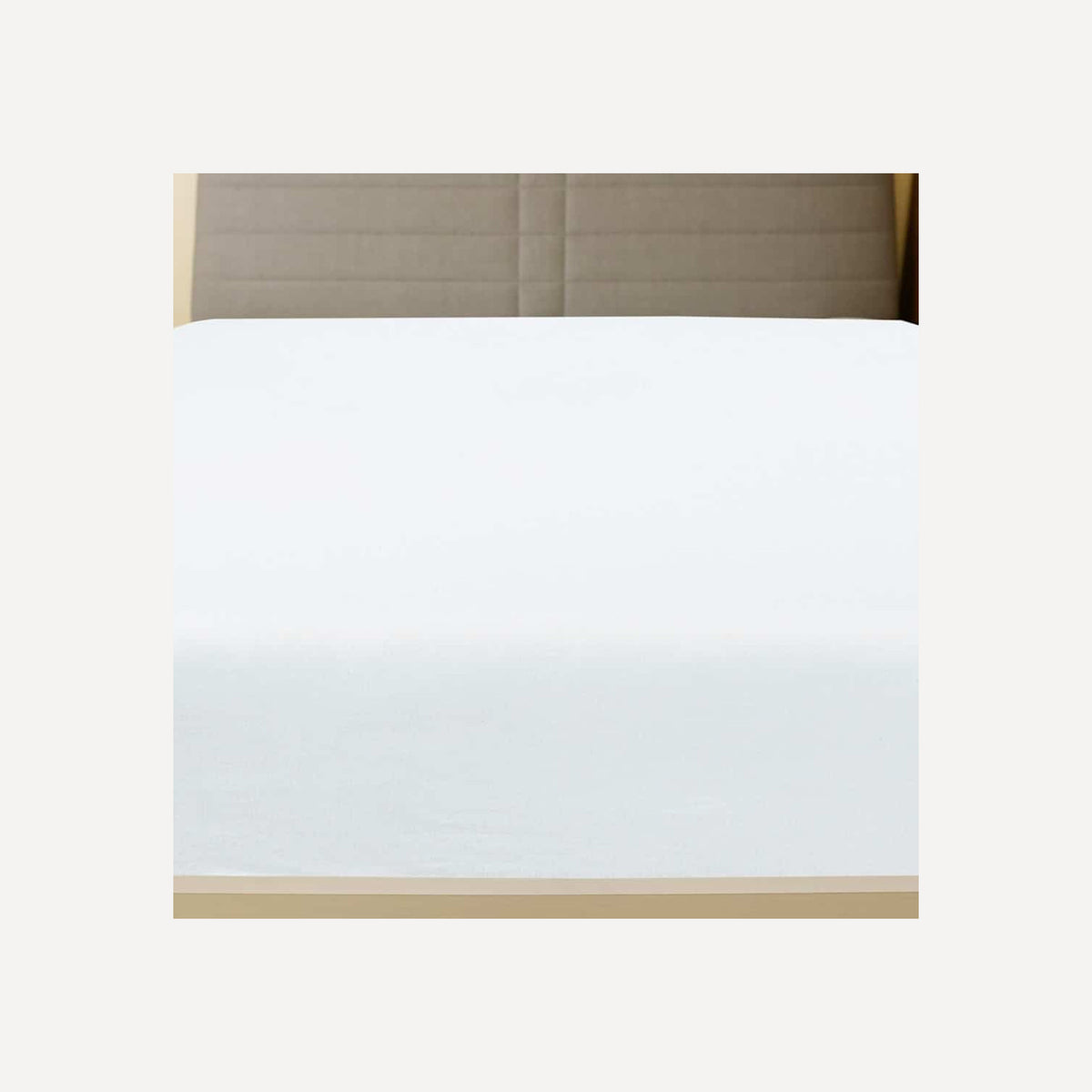 Jersey Fitted Sheets Cotton White 200 x 140 cm Bedroom Furniture Bedstead 2