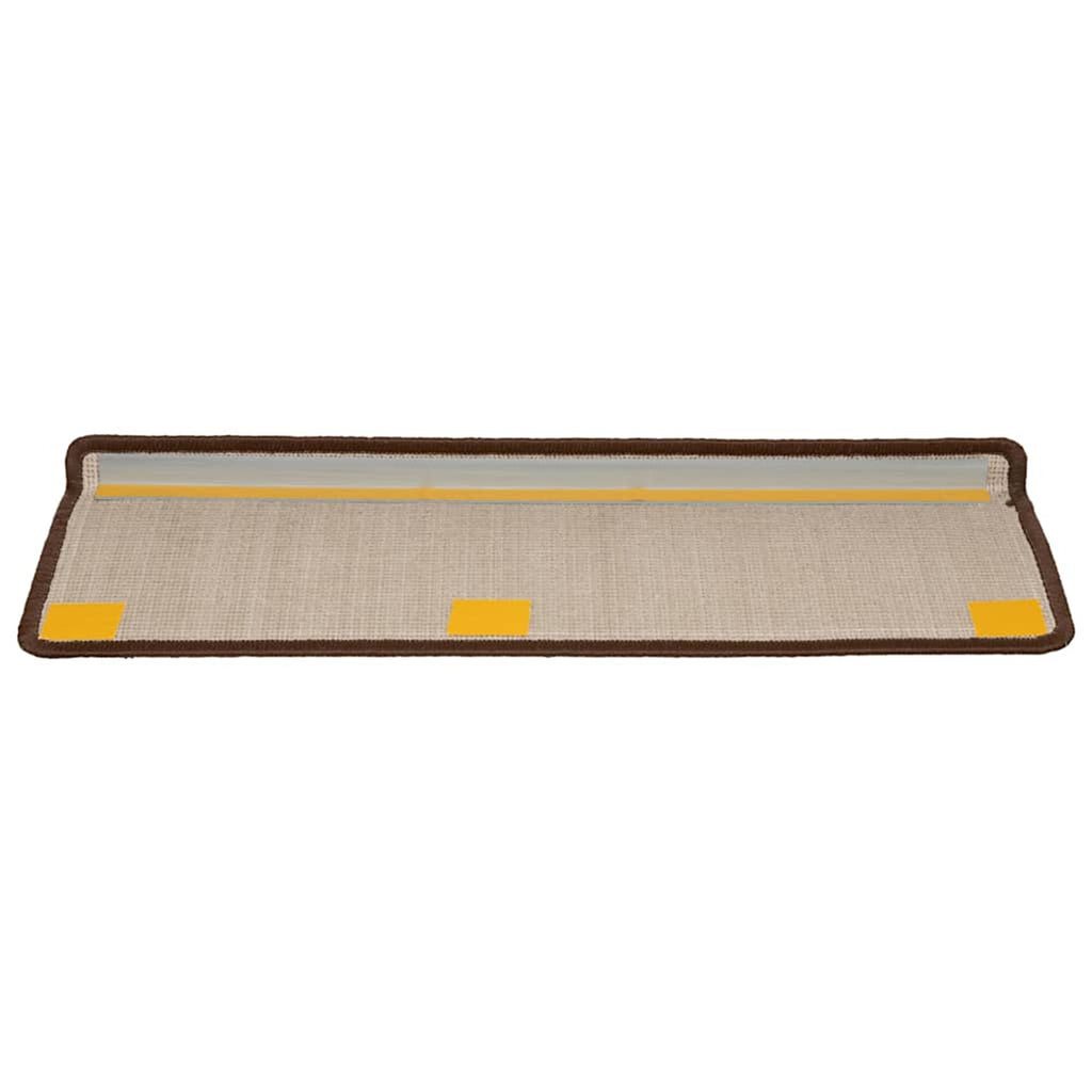 Stair Mats Rectangular Edge Needle-Punched Fabric (100% Brown 65 x Variant 2