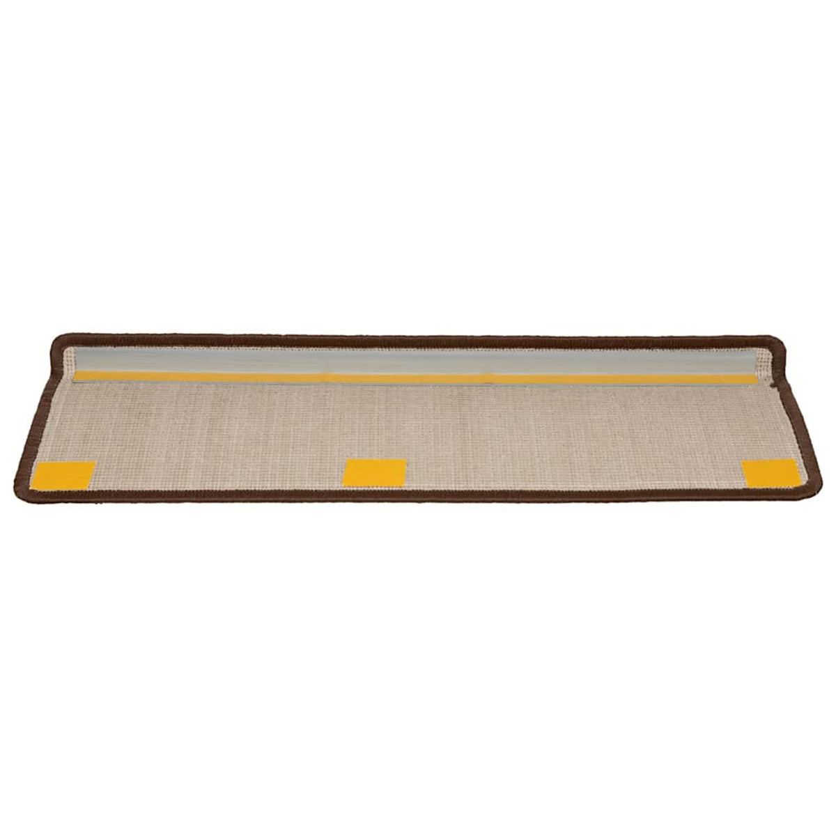 Stair Mats Rectangular Edge Needle-Punched Fabric (100% Brown 65 x Variant 2
