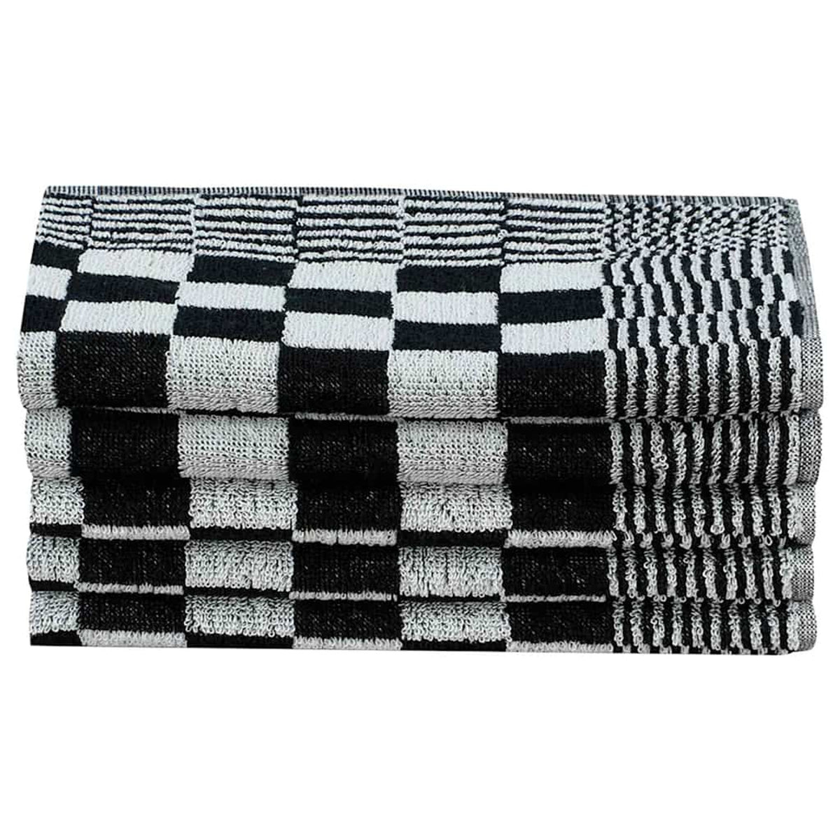 Towel Cotton Black 50 x 70 cm Bathroom Bath Linen Home Towels 20 Variant 2