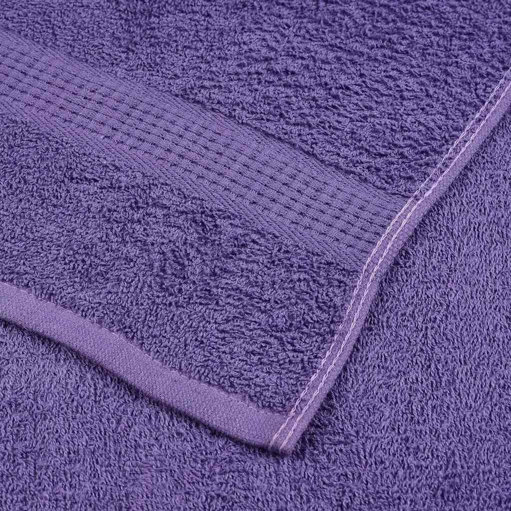 Towel Cotton Purple 15 x 21 cm Bathroom Bath Linen Home Bath Towels & Flannels