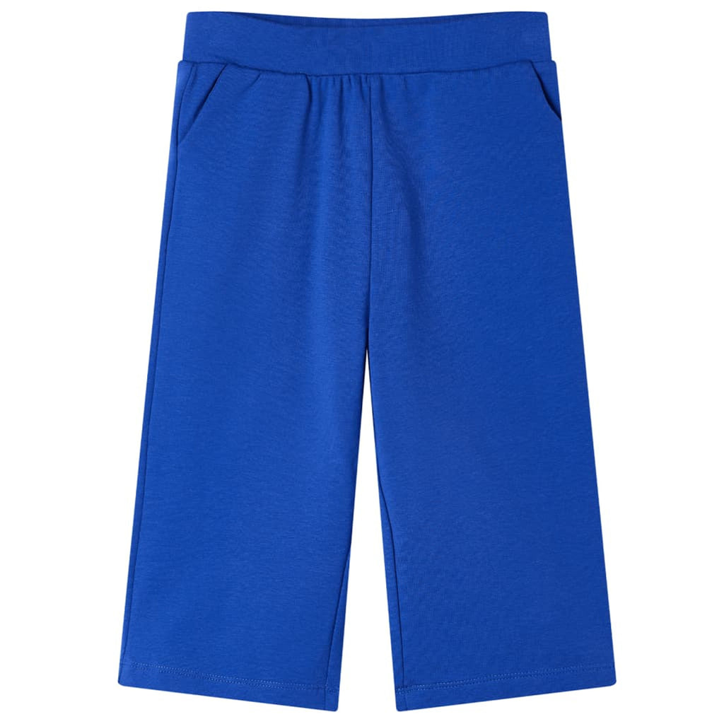 Kids' Bottoms Cotton Cobalt Blue 104 Kids' Bottom Kids'Pants Wide 104