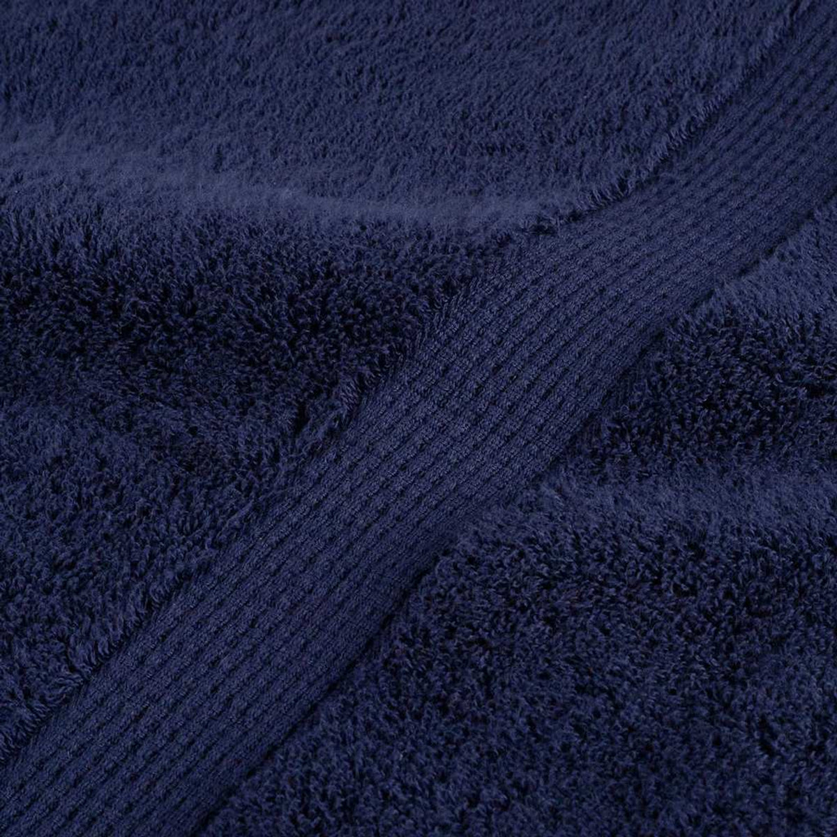 Towel Cotton Navy Blue 15 x 21 cm Bathroom Bath Linen Home Towels 4 pcs Guest