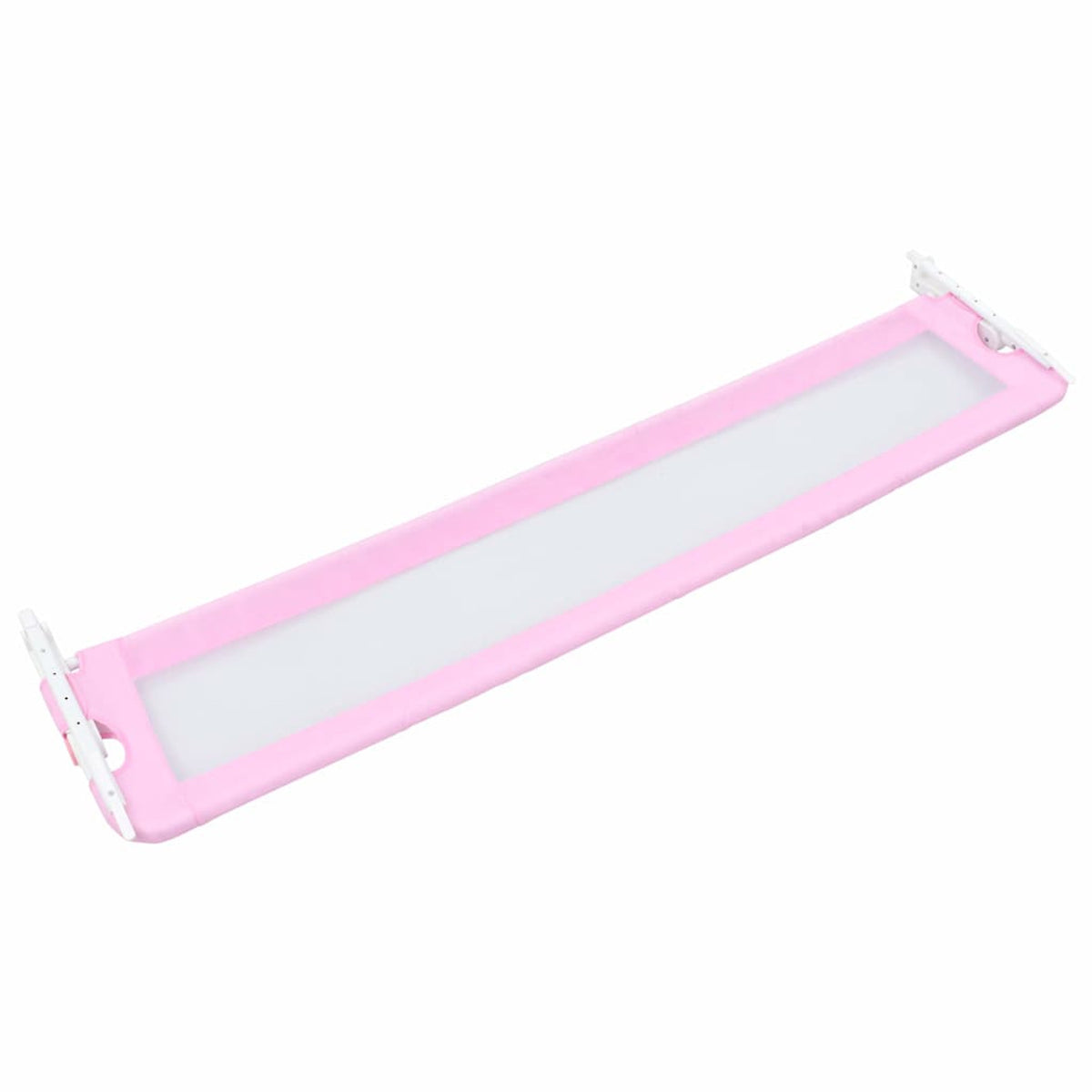 Toddler Safety Bed Rail Polyester Pink 180 x 40.5 x 42 cm Child Bed Guard 5x42cm
