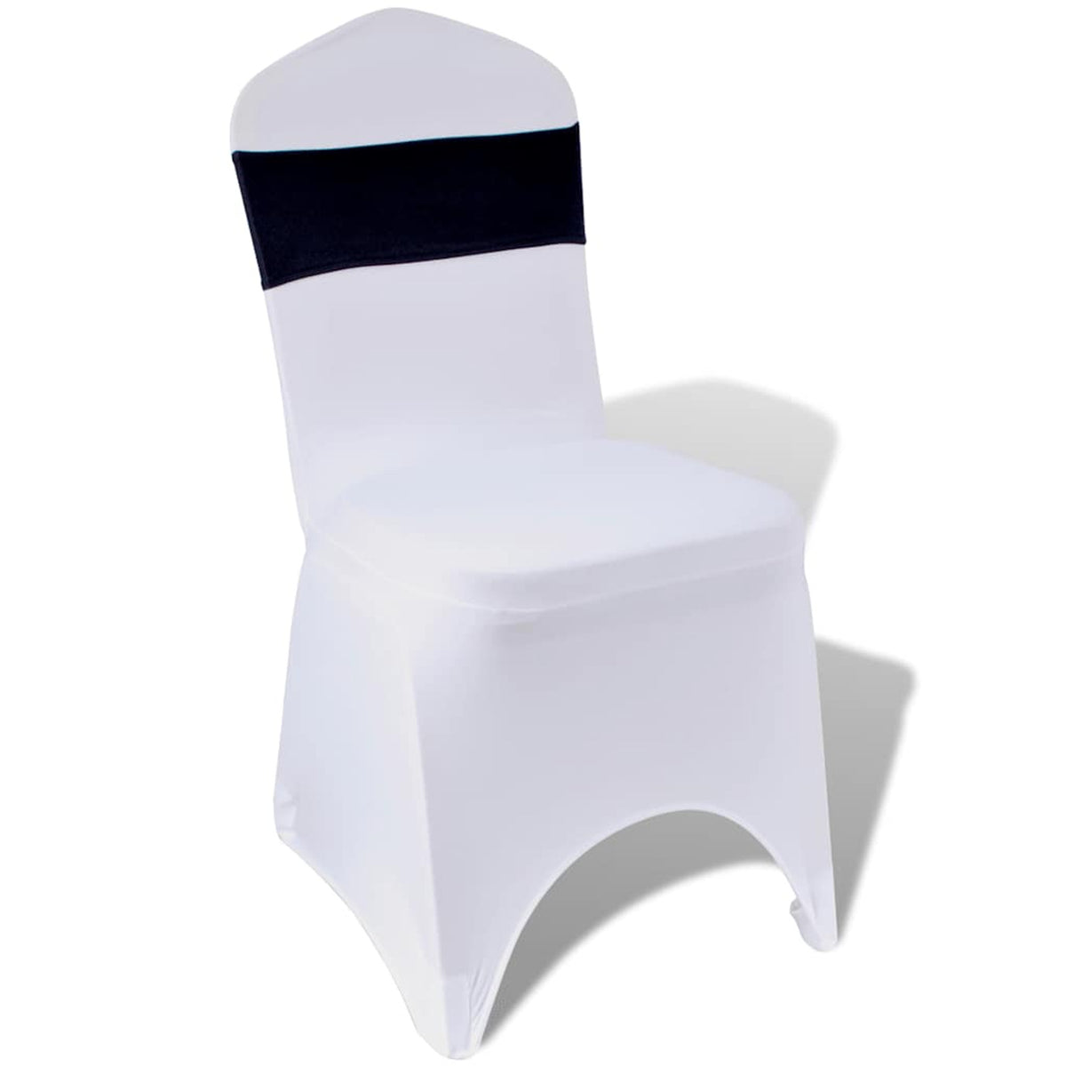 Chair Black 14 x 14 x 50 cm Seating Furniture Home Slipcovers Slipcover 25 pcs
