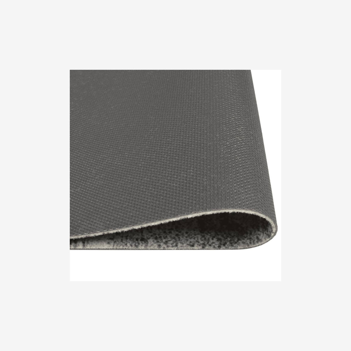 Rug Velvet (100% Polyamide) Grey 150 x 45 x 0.5 cm Floor Mat Home Variant 4