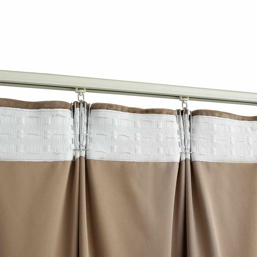 Blackout Curtain Velvet Beige 140 x 175 cm Window Dressing Home Variant 2